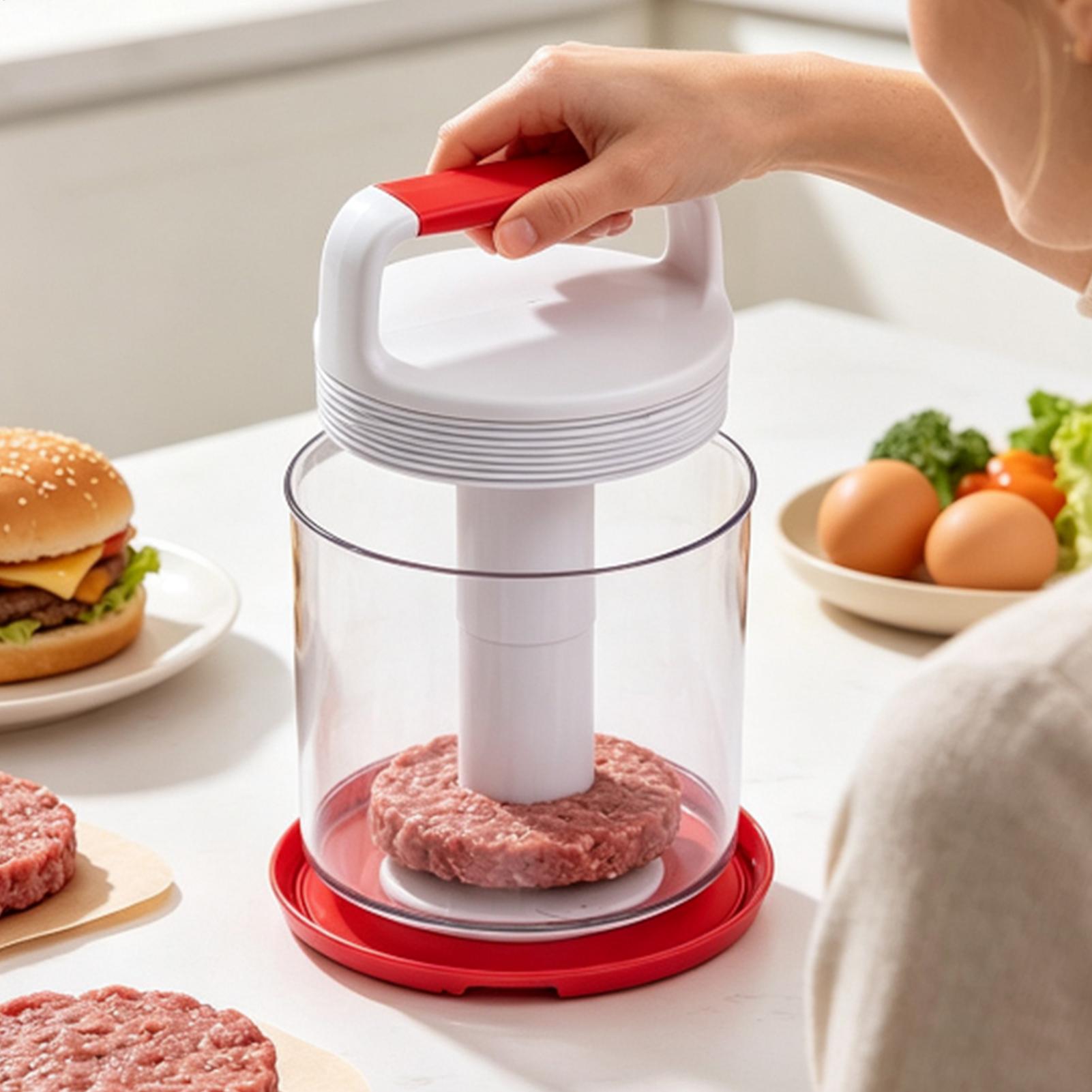 Meal Prep Template - Pressa per Hamburger Antiaderente, Stampo per