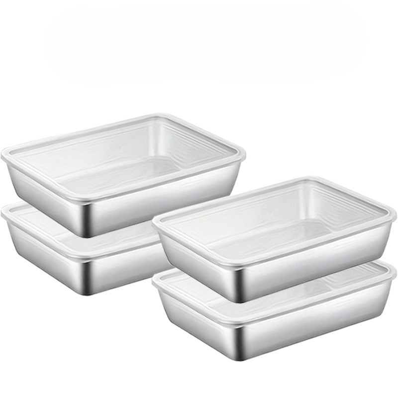 Meal Prep Kitchen - Set di 4 Contenitori per Alimenti