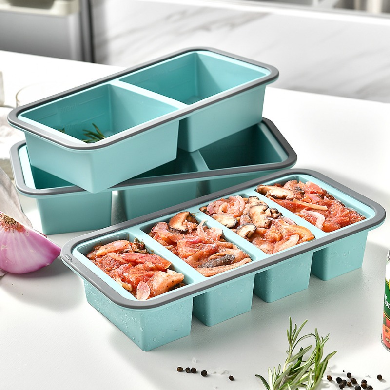 Meal Prep Template - Stampi per Cubetti di Ghiaccio Grandi