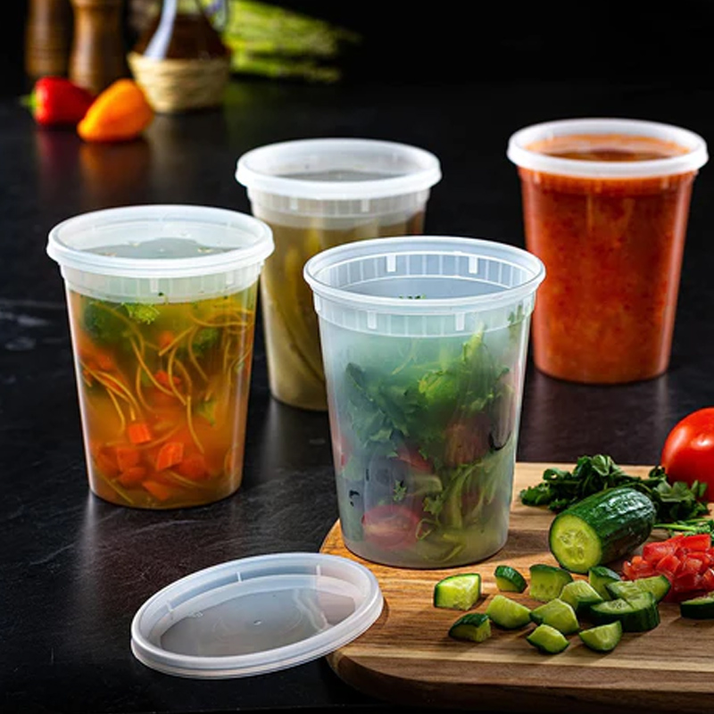 Meal Prep Kitchen - Contenitori per alimenti con coperchi contenitore