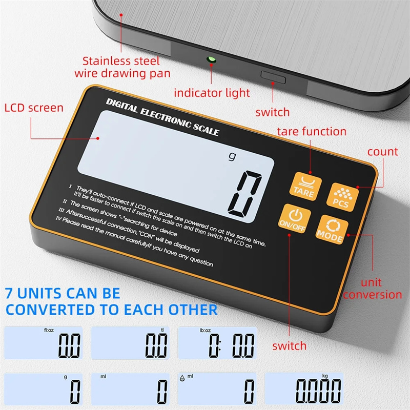 Bilancia da cucina wireless co - Meal Prep Kitchen recensione e prezzo