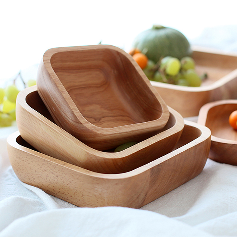1Pc ciotola quadrata in legno  - Meal Prep Bowl recensione e prezzo