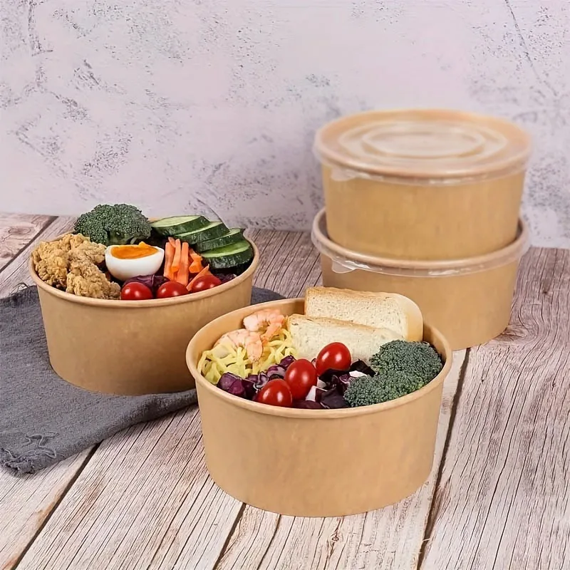15/30PCS Ciotole di carta Kraf - Meal Prep Bowl recensione e prezzo