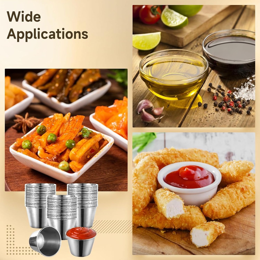J1UL1N, confezione da 60 coppe - Sauce Dipping Cup recensione e prezzo