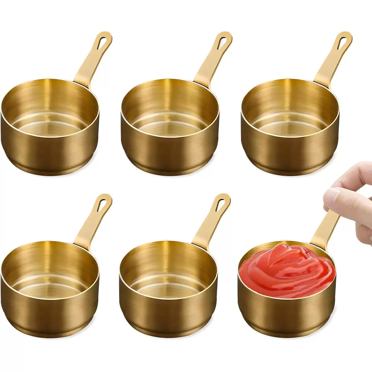 Mini Coppette per Salse in Acc - Sauce Dipping Cup recensione e prezzo